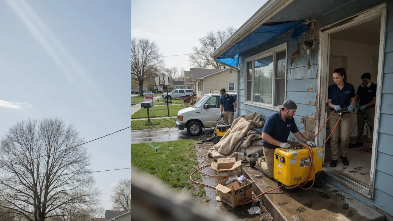 Basement Flood Cleanup in Enterprise, KS near me